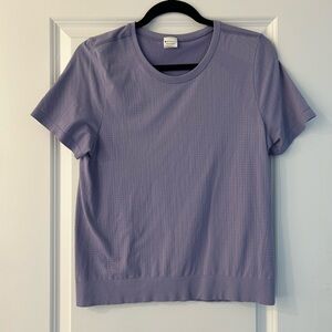 Athleta In Motion Seamless Top - Lilac - Size M